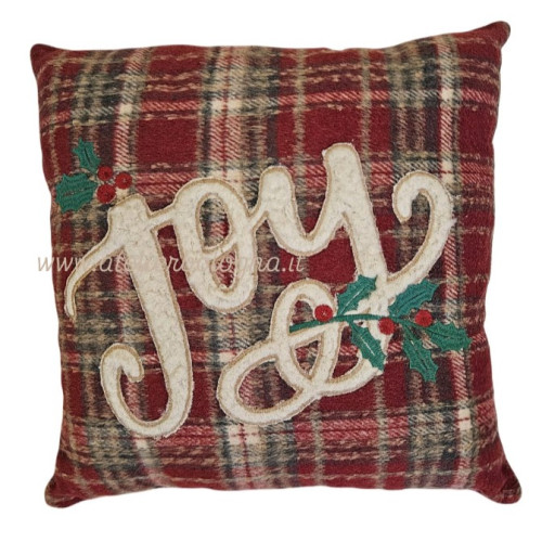 Cuscino Joy tartan clodette, Atelier Bologna