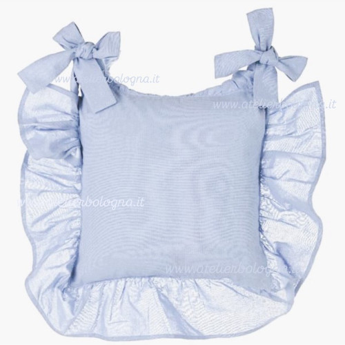 Cuscino sedia azzurro chiaro