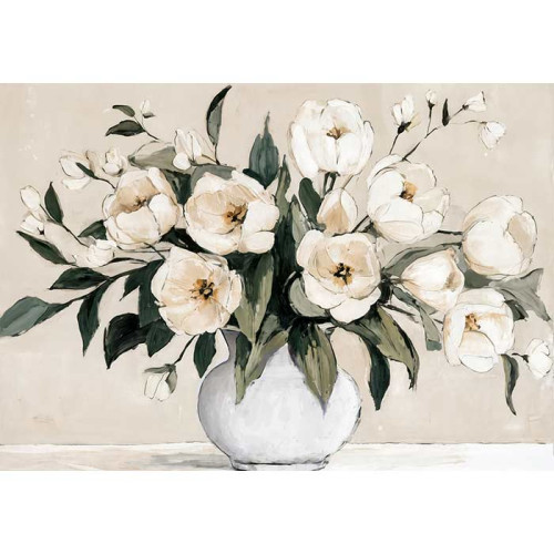 quadro fiori , atelier bologna, shabby chic