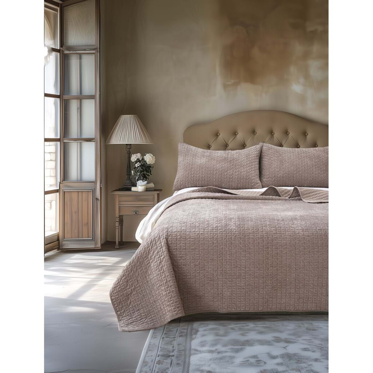 trapunta in velluto, Blanc mariclò, Atelier Bologna