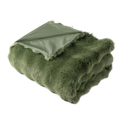 Plaid luxury Blanc Mariclò. Atelier Bologna, Ecopelliccia