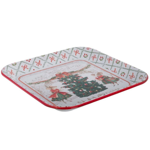 vassoio Favola di Natale, Blanc Mariclò, Atelier Bologna