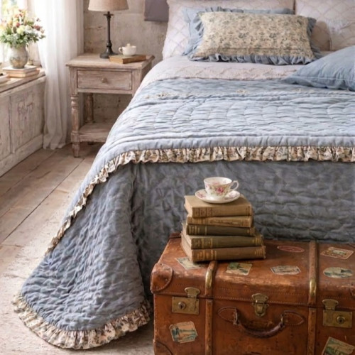 Fondoletto velluto Atelier Bologna, Luxury, Shabby Chic, Blanc Mariclò