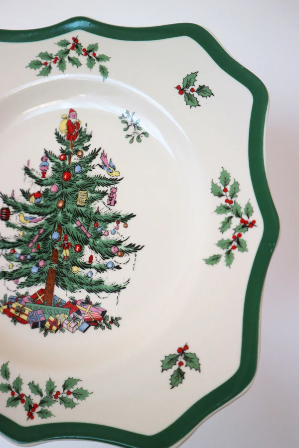 servizio piatti natale Abies Natale, Blanc Mariclò