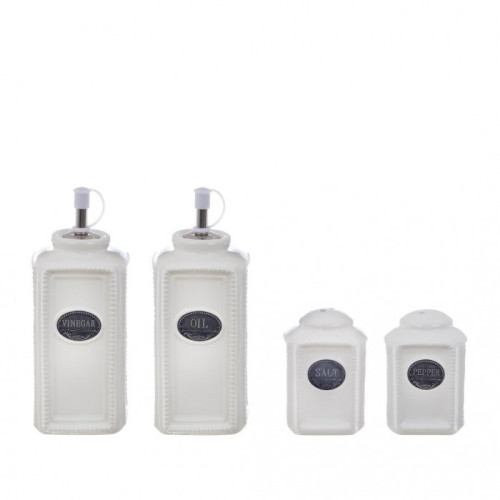 Set olio aceto Blanc mariclò, Atelier Bologna