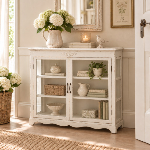 Credenzina, mobile, shabby chic, Atelier Bologna