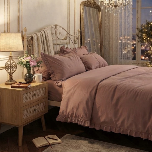 Duvet matrimoniale Peonia, Made in Italy, Opificio de Sogni, Blanc Mariclo, Atelier Bologna, Luxury