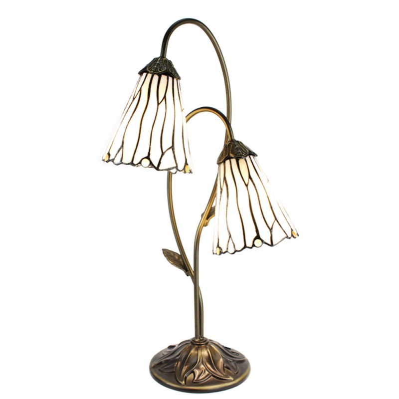 Lampada da tavolo Tiffany cm 61h - immagine 2