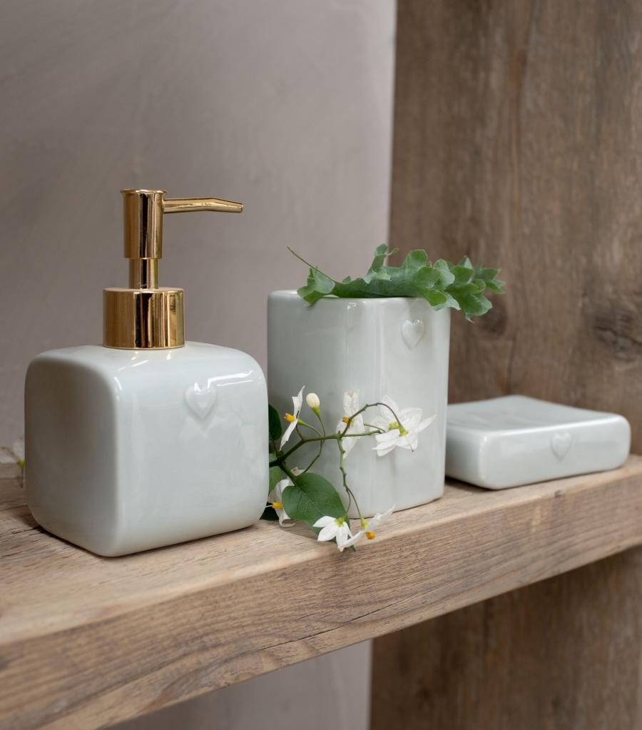 Set bagno 3 pezzi in ceramica, Atelier Bologna,