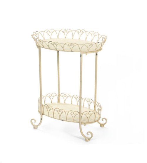 Tavolino in ferro, Atelier Bologna, Shabby Chic