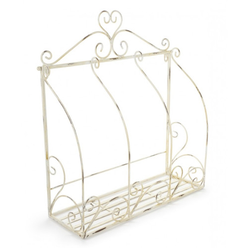 ome mostrato nelle immagini ambientate, può essere utilizzato sia come portapiante per erbe aromatiche e fiori (come lavanda o gerani), sia come originale portabottiglie in una cucina dal gusto country.