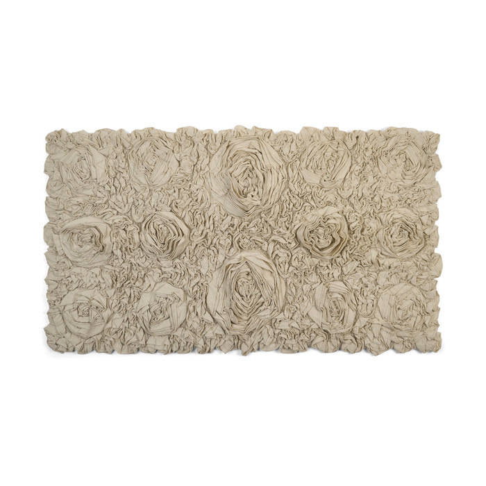 tappeto bagno con rouches, Atelier Bologna, shabby chic