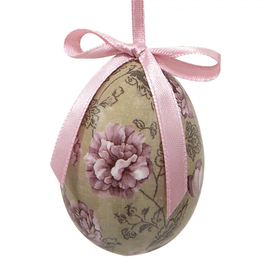 Set 12 Uova di Pasqua cm 4x4x5h - immagine 2