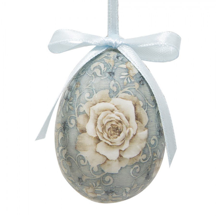 Set 12 Uova di Pasqua cm 4x4x5h - immagine 4