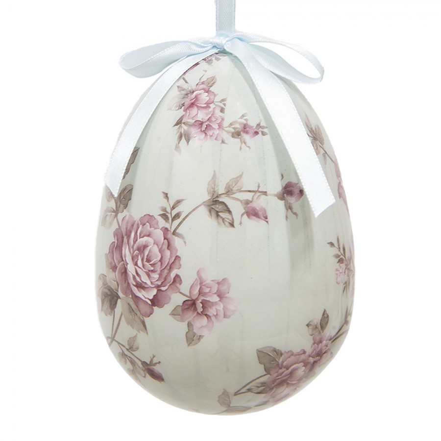 Set 2 Uova di Pasqua cm 9x9x12h - immagine 4