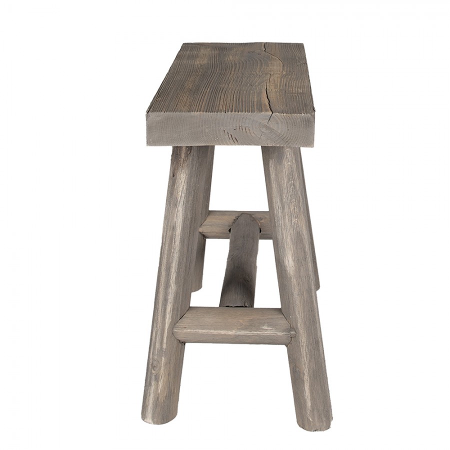 Sgabellino in legno cm 38x18x38h - immagine 4