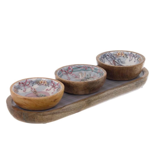 vassoio Joyesues Paques, Blanc Mariclò, Atelier Bologna