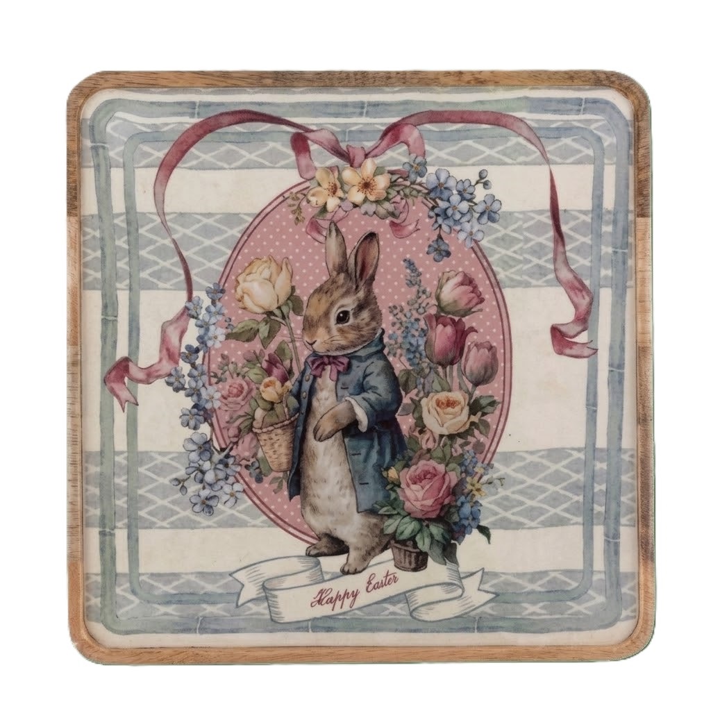 vassoio Joyesues Paques, Blanc Mariclò, Atelier Bologna