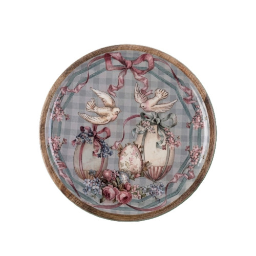 vassoio Joyesues Paques, Blanc Mariclò, Atelier Bologna