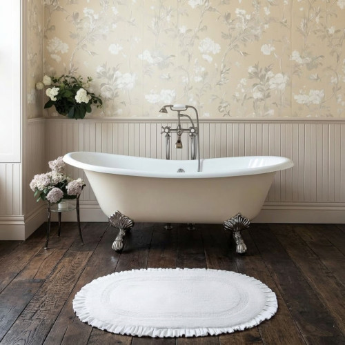 tappetino bagno blanc mariclo, atelier Bologna, Shabby Chic