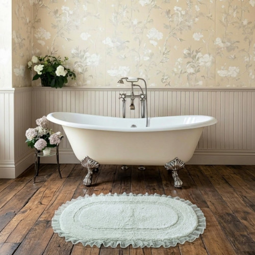 tappetino bagno blanc mariclo, atelier Bologna, Shabby Chic