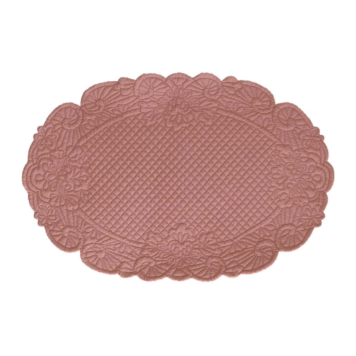 Tovaglietta boutis Atelier Bologna, Shabby Chic, Blanc Mariclò