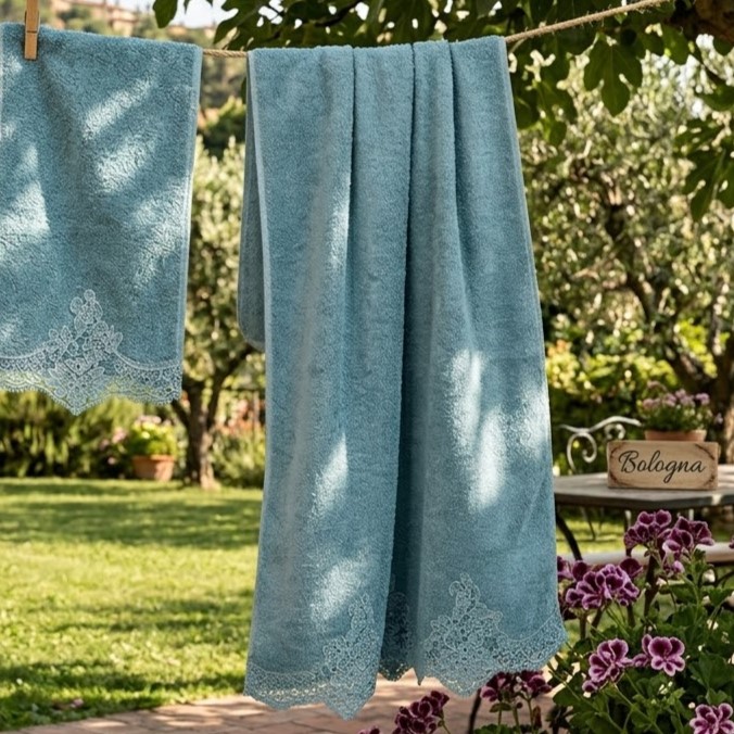 Set spugne Petra, Atelier Bologna, Opificio dei Sogni, Made in Italy, Blanc mariclò, Feelum Home linen, Luxury