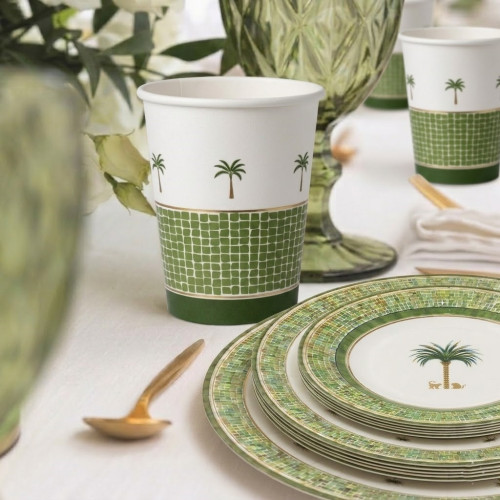 Piatti e bicchieri di carta Atelier Bologna, Luxury