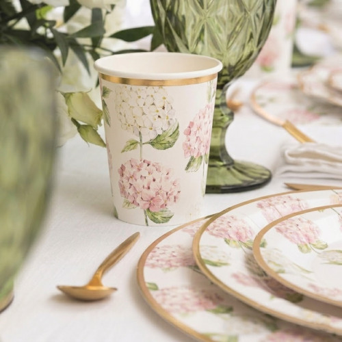 Piatti e bicchieri di carta Atelier Bologna, Luxury