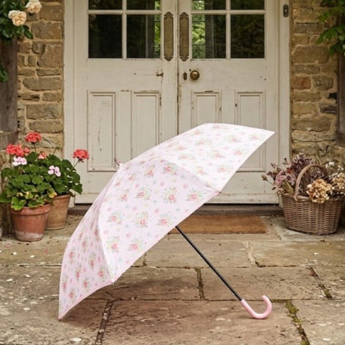 Ombrello Isabelle Rose, Atelier Bologna, Provenzale, Shabby Chic, Luxury, Blanc mariclò