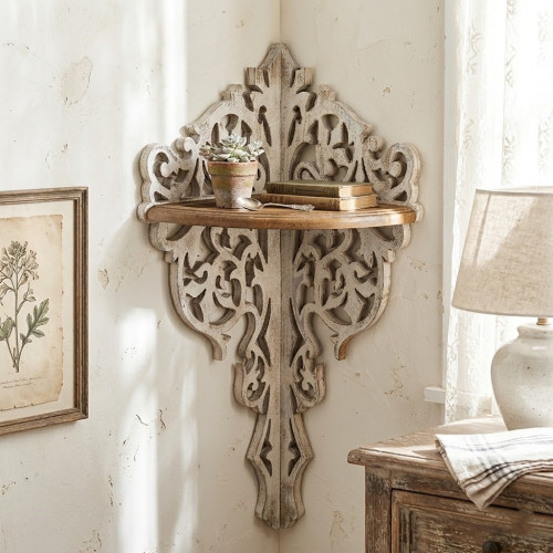 mensola in legno, Atelier Bologna, Shabby Chic