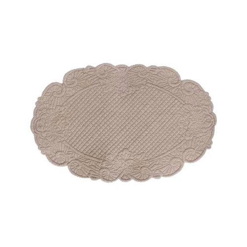 Tovaglietta boutis, Atelier Bologna, Made in Italy, Blanc mariclò, Nuvole di Stoffa, Luxury