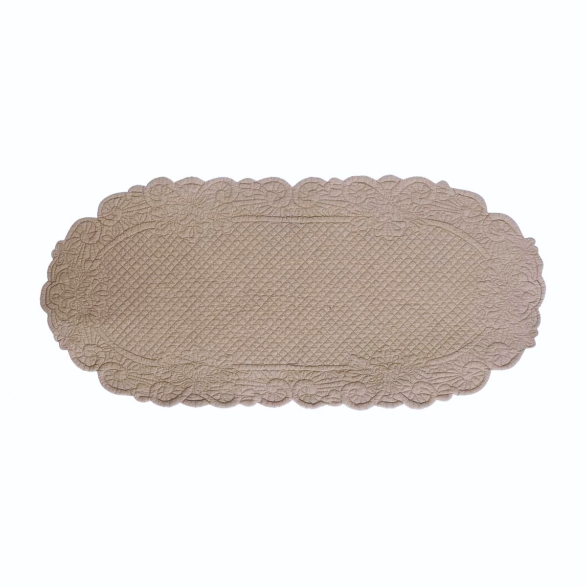 Centrotavola boutis Atelier Bologna, Made in Italy, Luxury, Blanc mariclò, Nuvole di Stoffa
