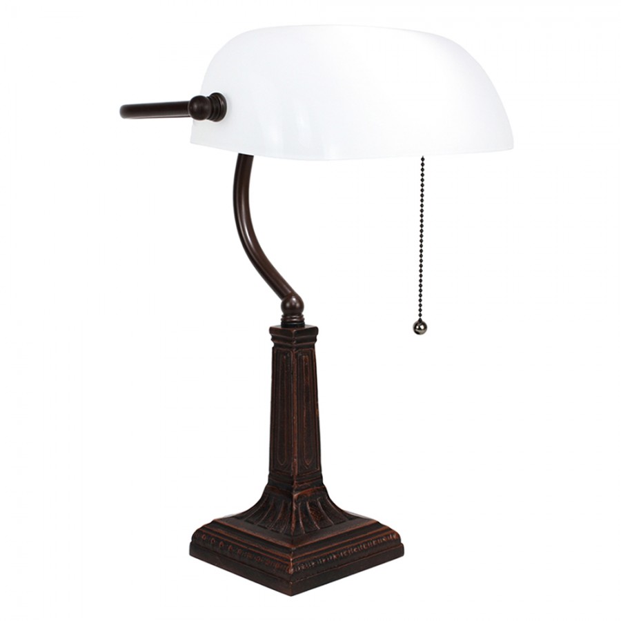 Lampada da scrivania stile notaio - immagine 3