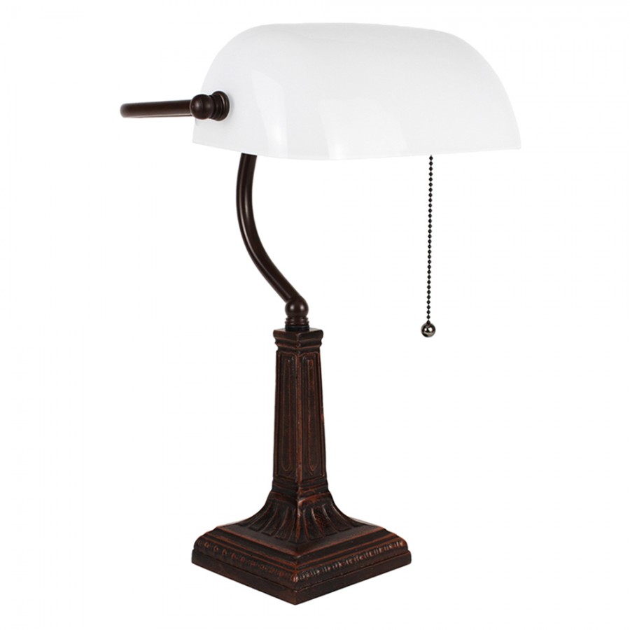 Lampada da scrivania stile notaio - immagine 4