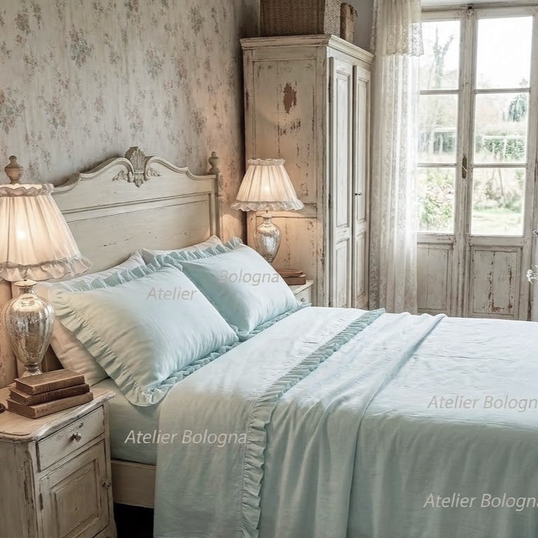 Completo letto made in Italy, Atelier Bologna, Luxury