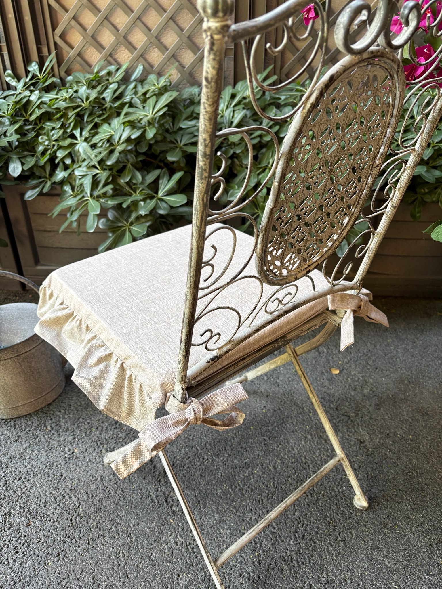 Cuscino sedia resinato , Atelier Bologna