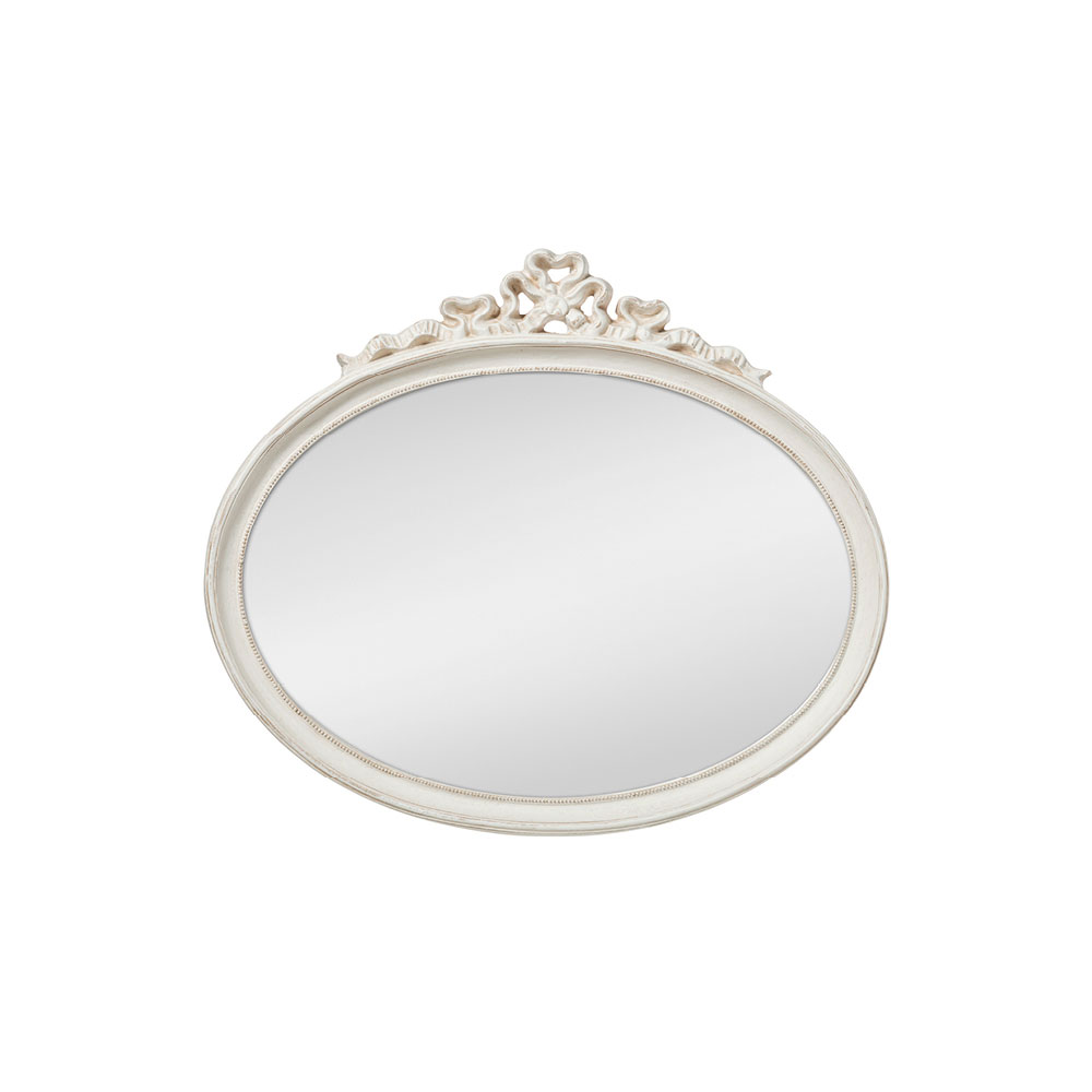 specchio con fiocco, Atelier Bologna, Shabby Chic
