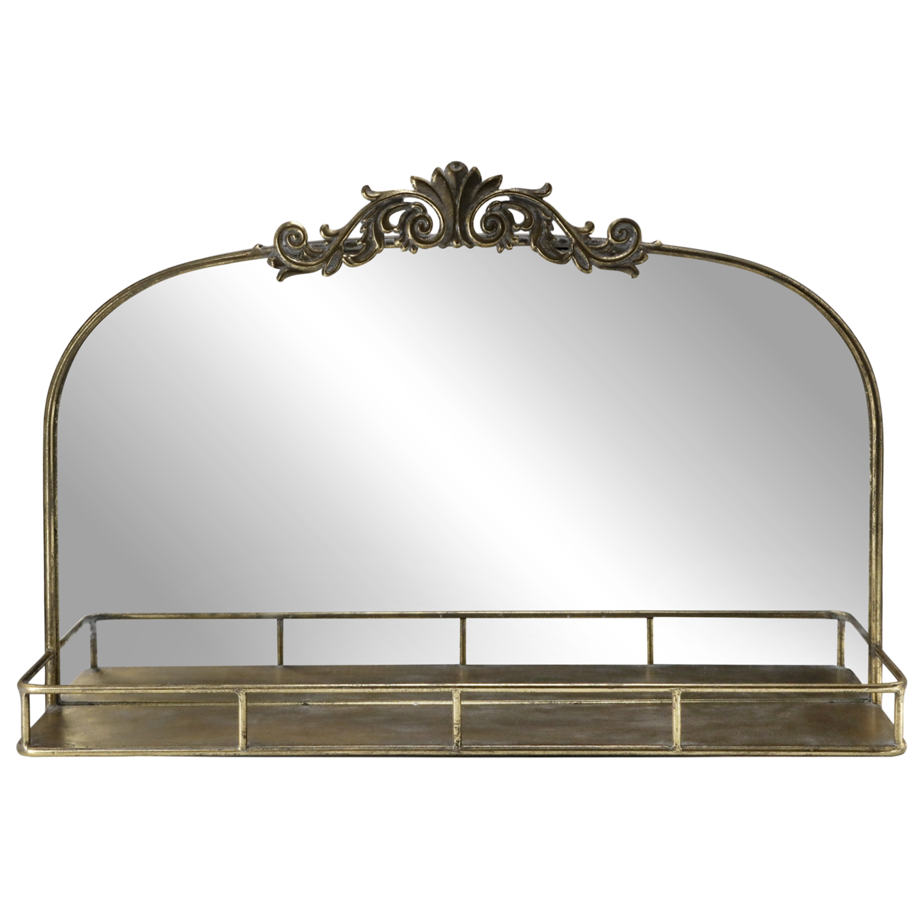 Specchio con mensola cm 85x16x56h