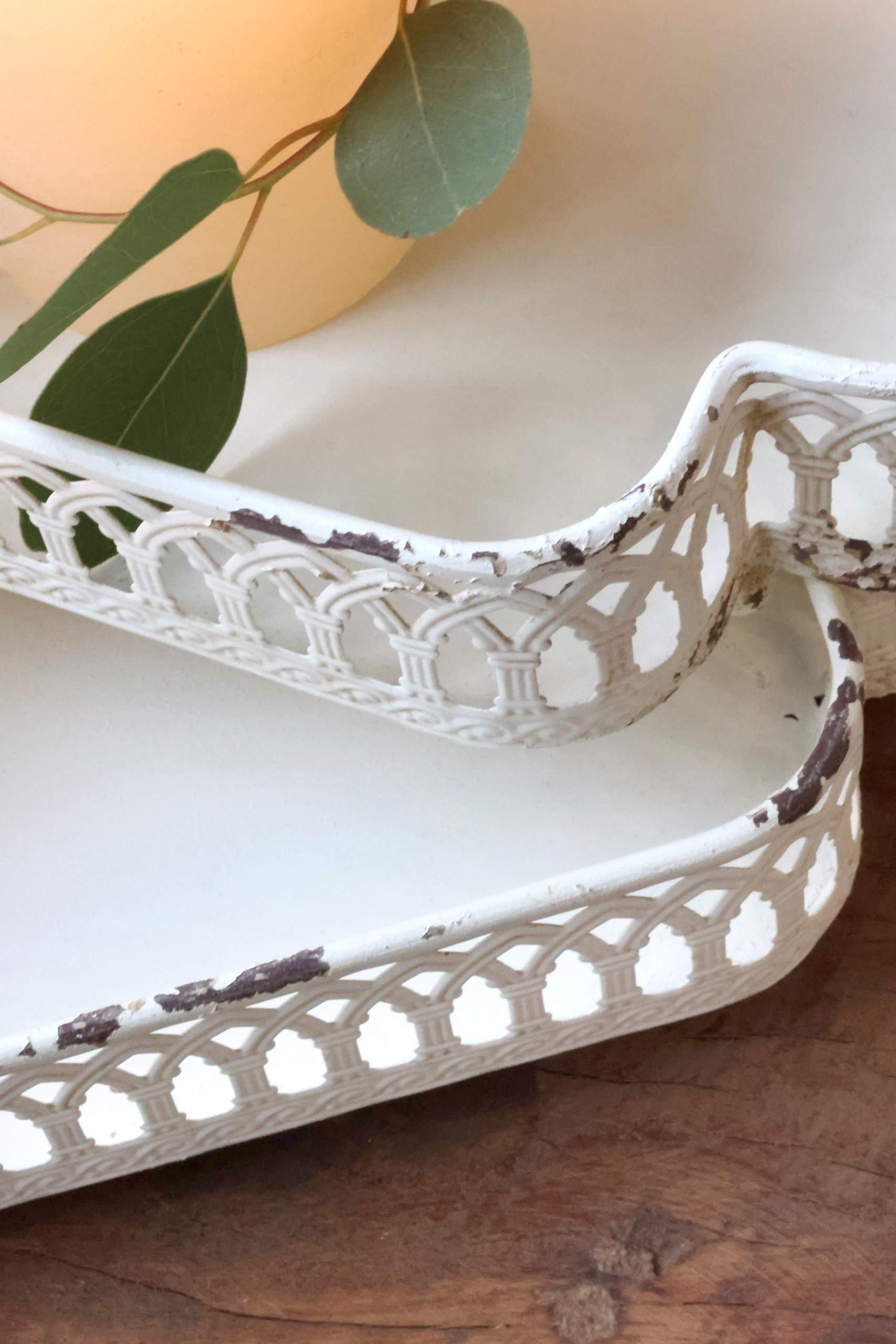 Vassoio in ferro, Atelier Bologna, Chic Antique, Shabby Chic