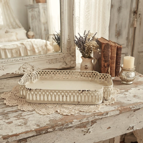 Vassoio in ferro, Atelier Bologna, Chic Antique, Shabby Chic