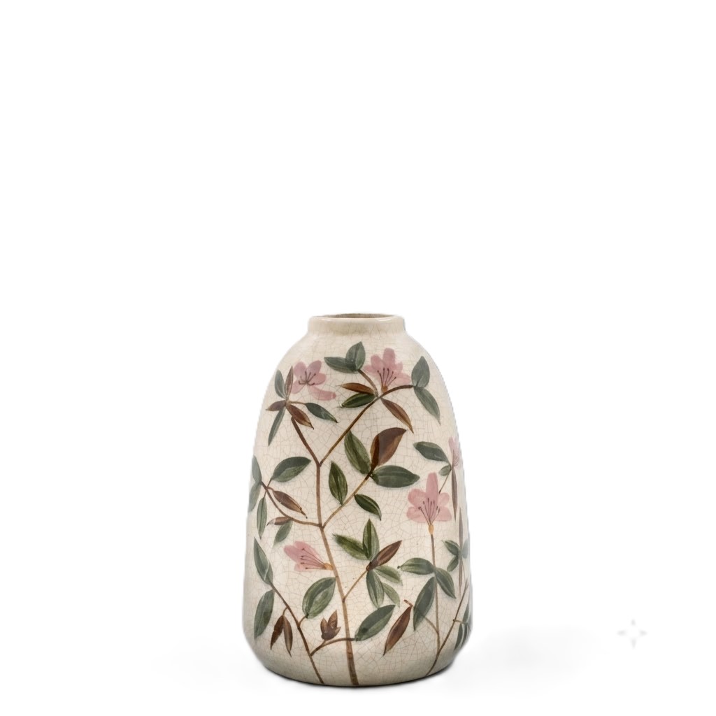 Vaso decorato, Chic Antique, Atelier Bologna, Shabby Chic