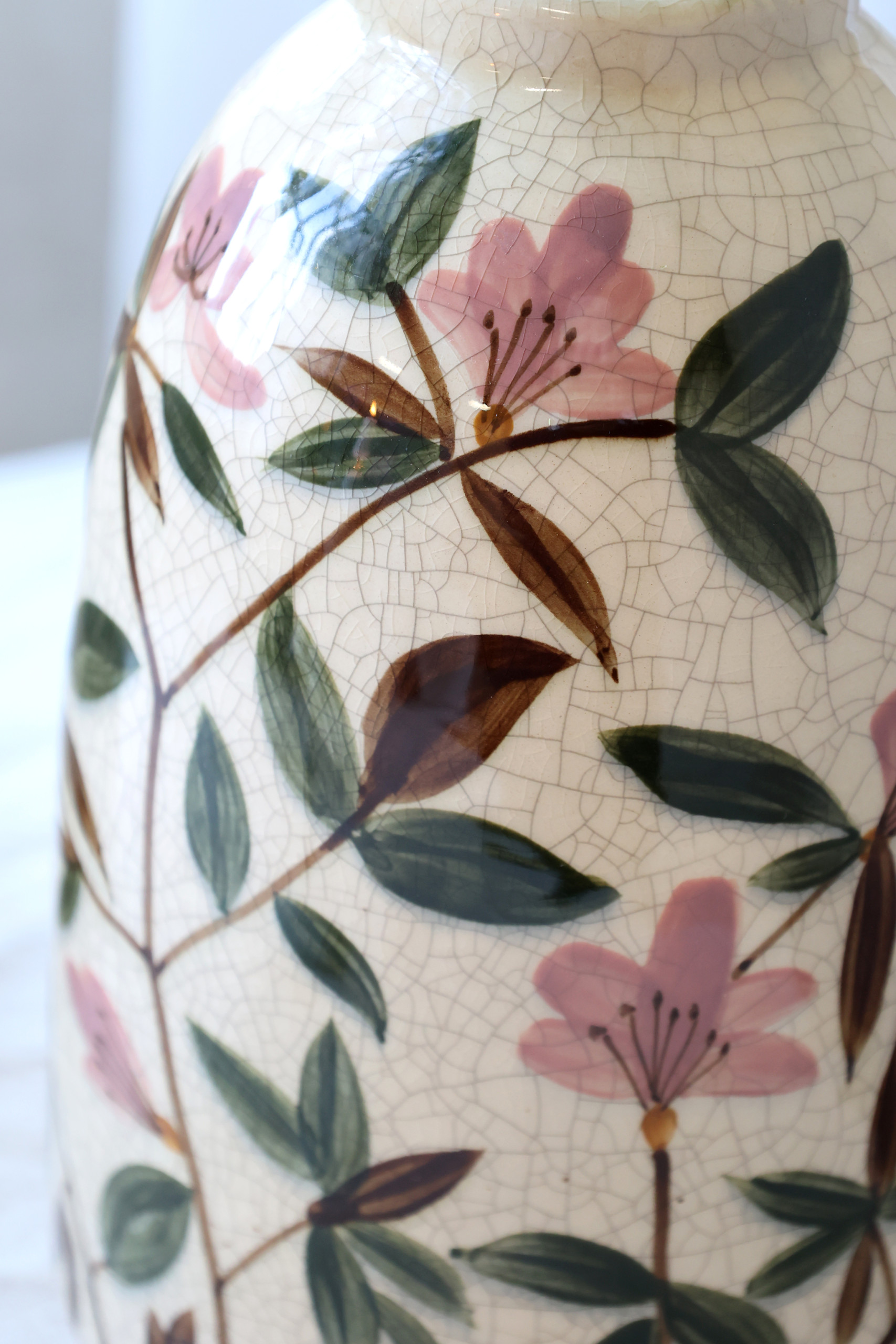 Vaso decorato, Chic Antique, Atelier Bologna, Shabby Chic