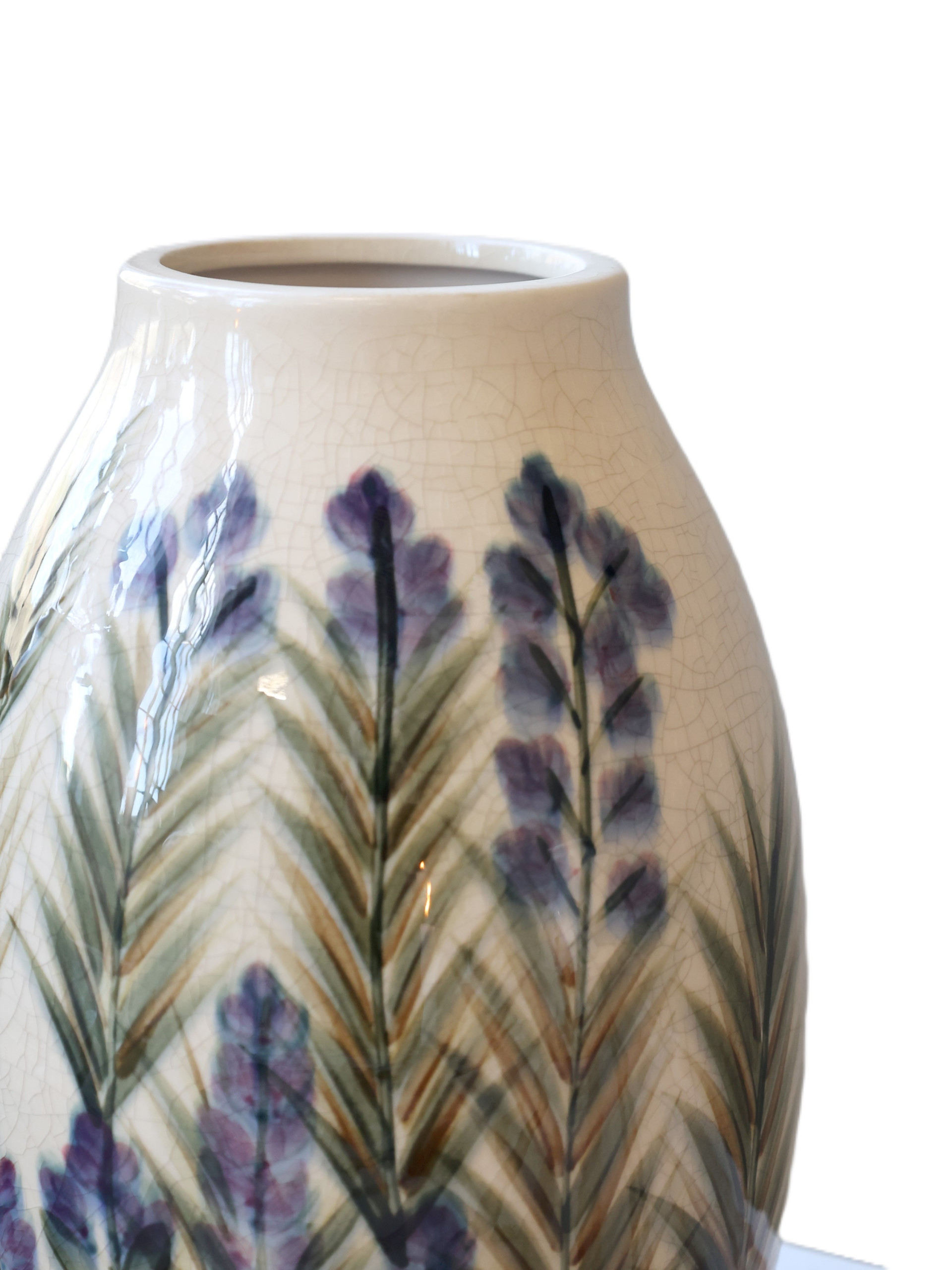 Vaso decorato, Chic Antique, Atelier Bologna, Shabby Chic