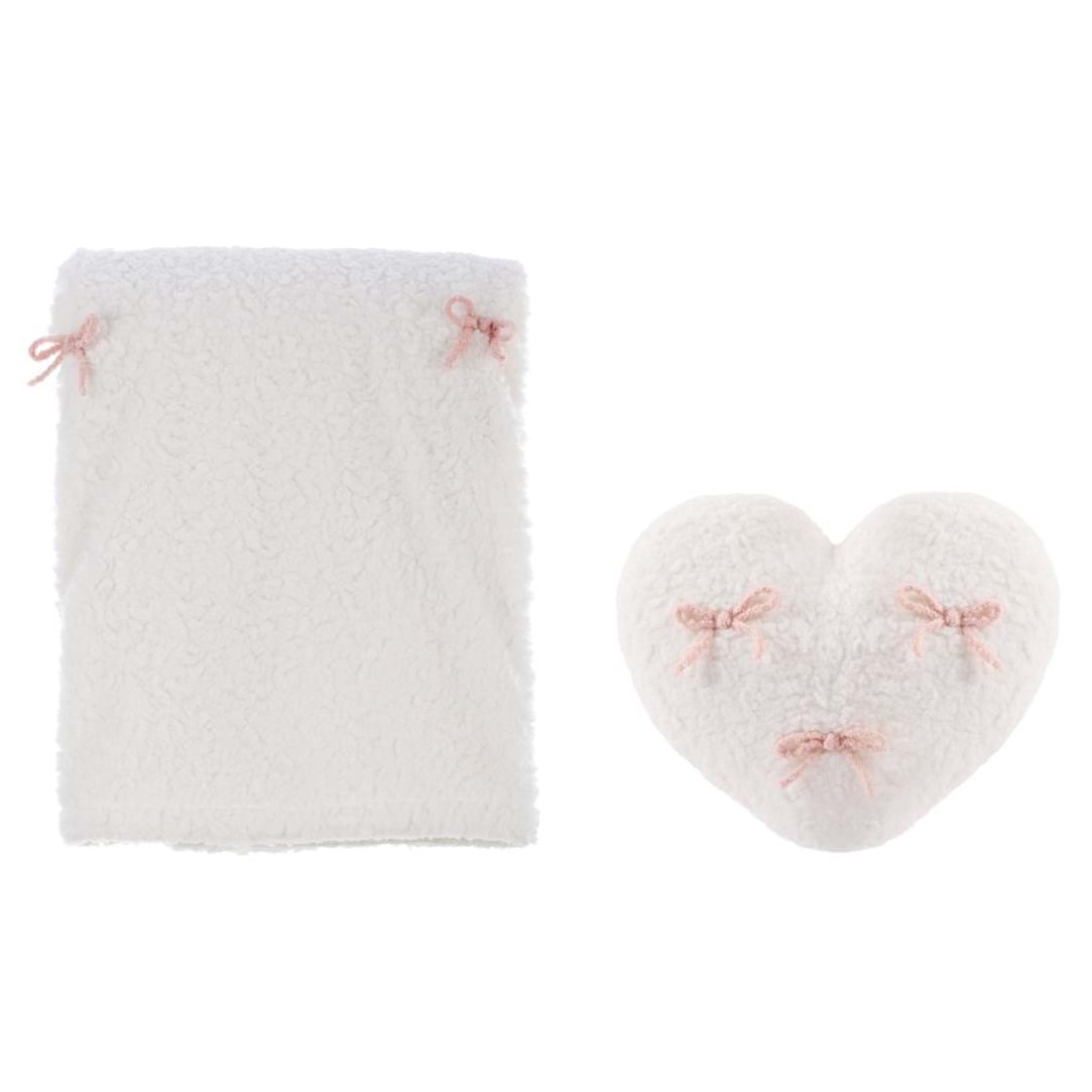 Plaid Blanc Mariclò, Atelier Bologna, Shabby Chic