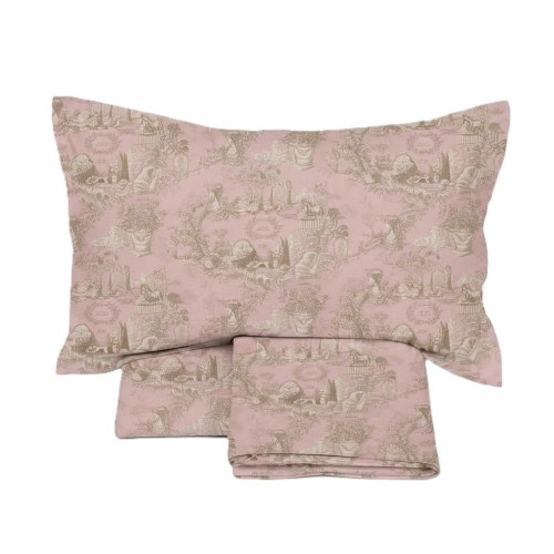 Completo letto, Blanc Mariclò, Toile du Borgo Atelier Bologna, Shabby Chic