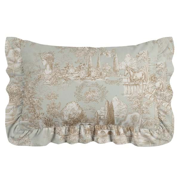 Copriguanciale Blanc Mariclò, Toile du Borgo Atelier Bologna, Shabby Chic