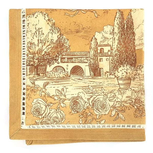 Tovaglia Toile du Borgo, Blanc Mariclò, Atelier Bologna, shabbiy chic