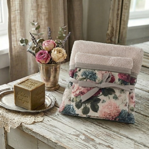 Set spugna Blanc Mariclò, Atelier Bologna, Shabby Chic