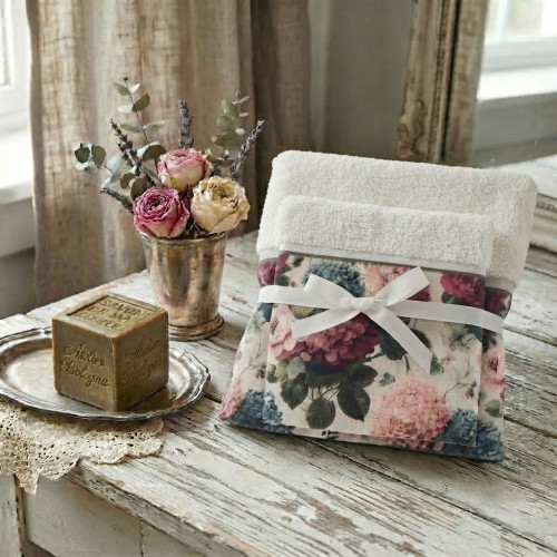 Set spugna Blanc Mariclò, Atelier Bologna, Shabby Chic